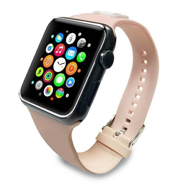 Pasek Silicone Choupette Karl Lagerfeld do Apple Watch 42-49mm różowy