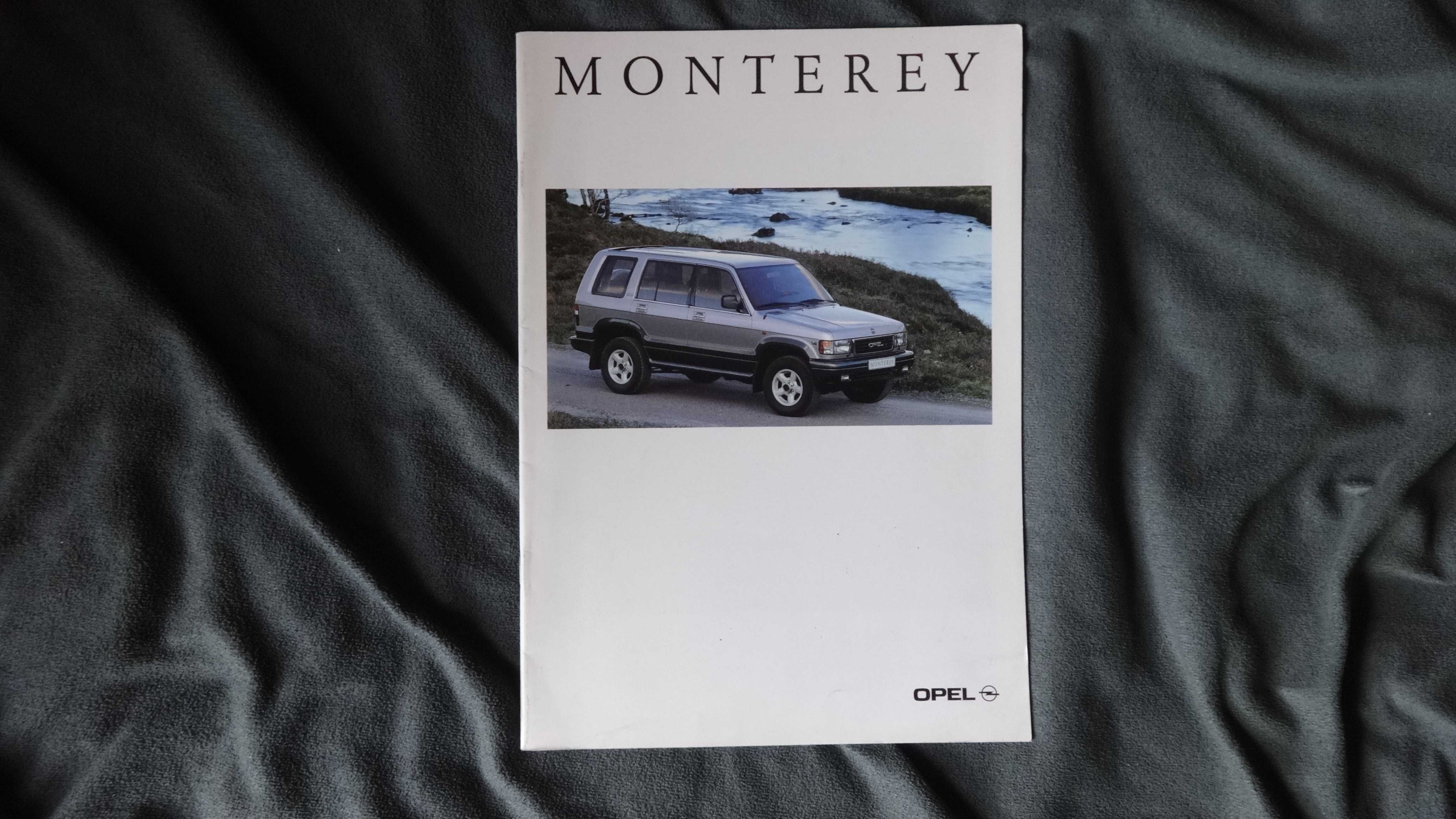 Prospekt Opel Monterey