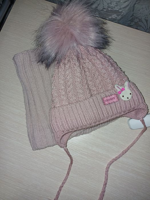 Зимова шапка + хомут