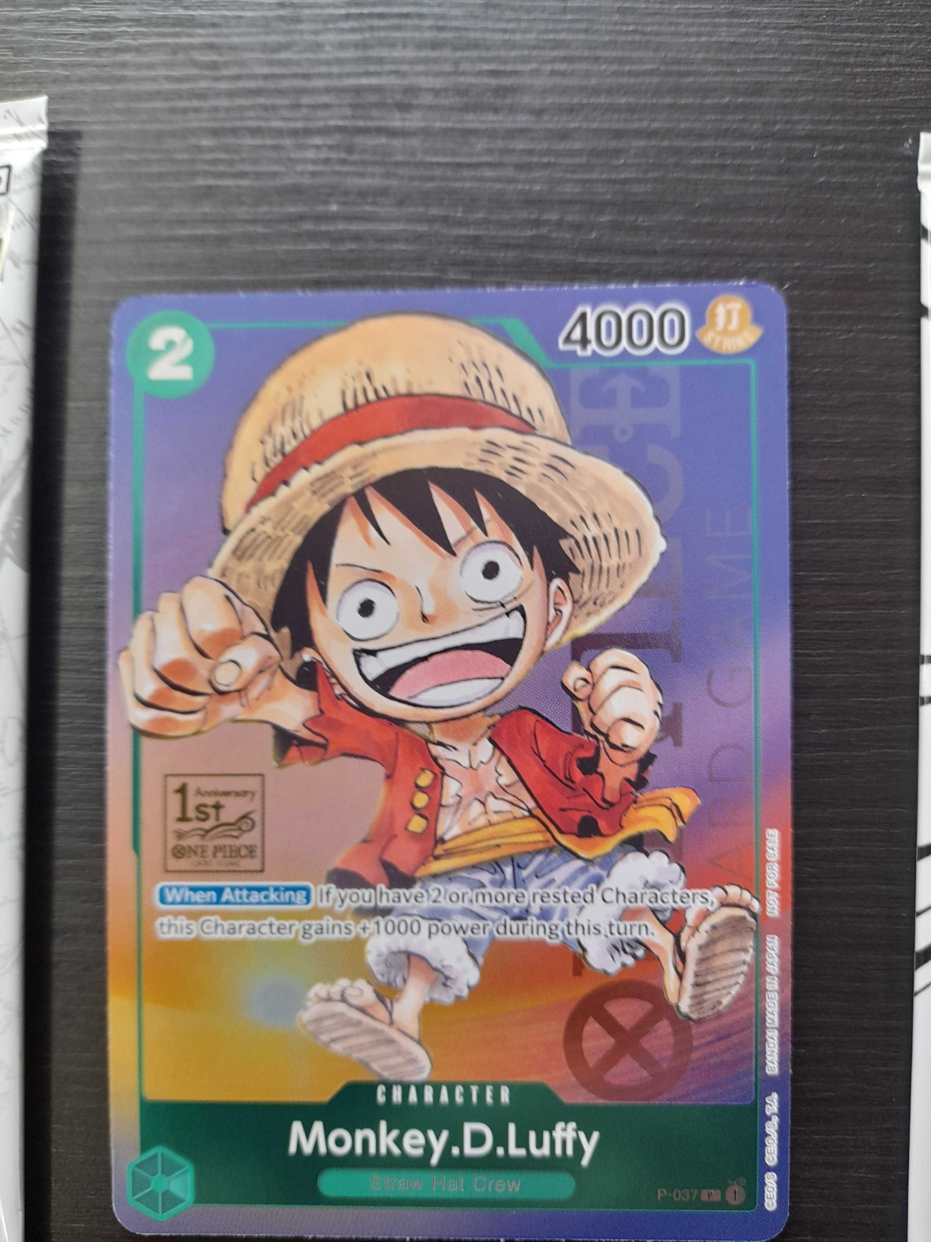 One Piece 1st Anniversary Promo, Tournament & Don Card Pack