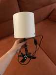 Lampka stojaca ikea BARLAST nablatowa nocna