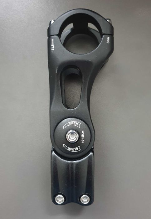 Mostek Rowerowy AHEAD Aluminiowy Regulowany 31,8 110mm