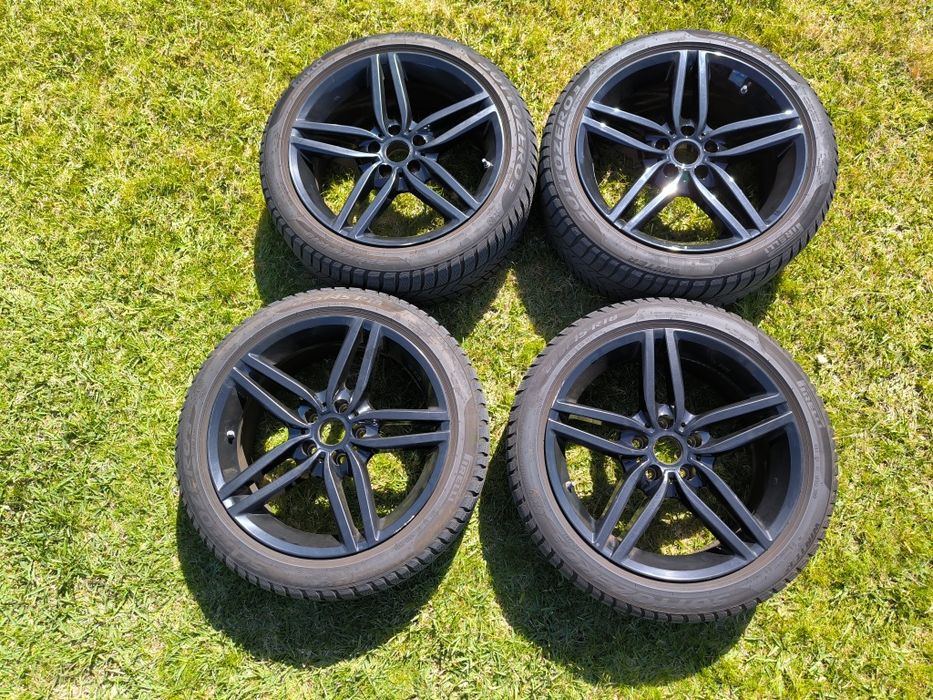 4 Jantes BMW + 4 pneus Pirelli winter Sottozero 3 run flat 225/45 R18