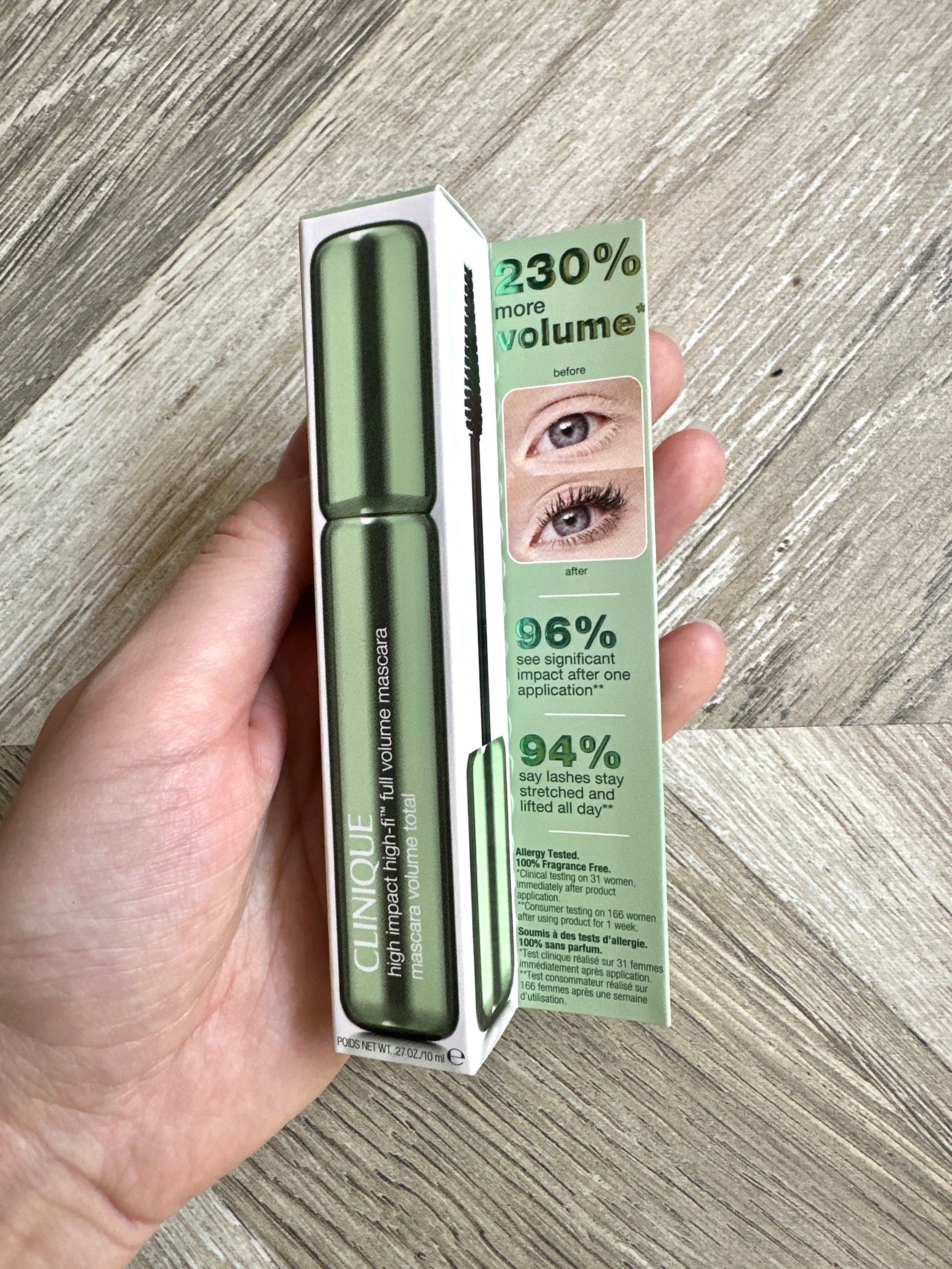 CLINIQUE High Impact High-Fi Volume mascara tusz do rzęs - czarny 01