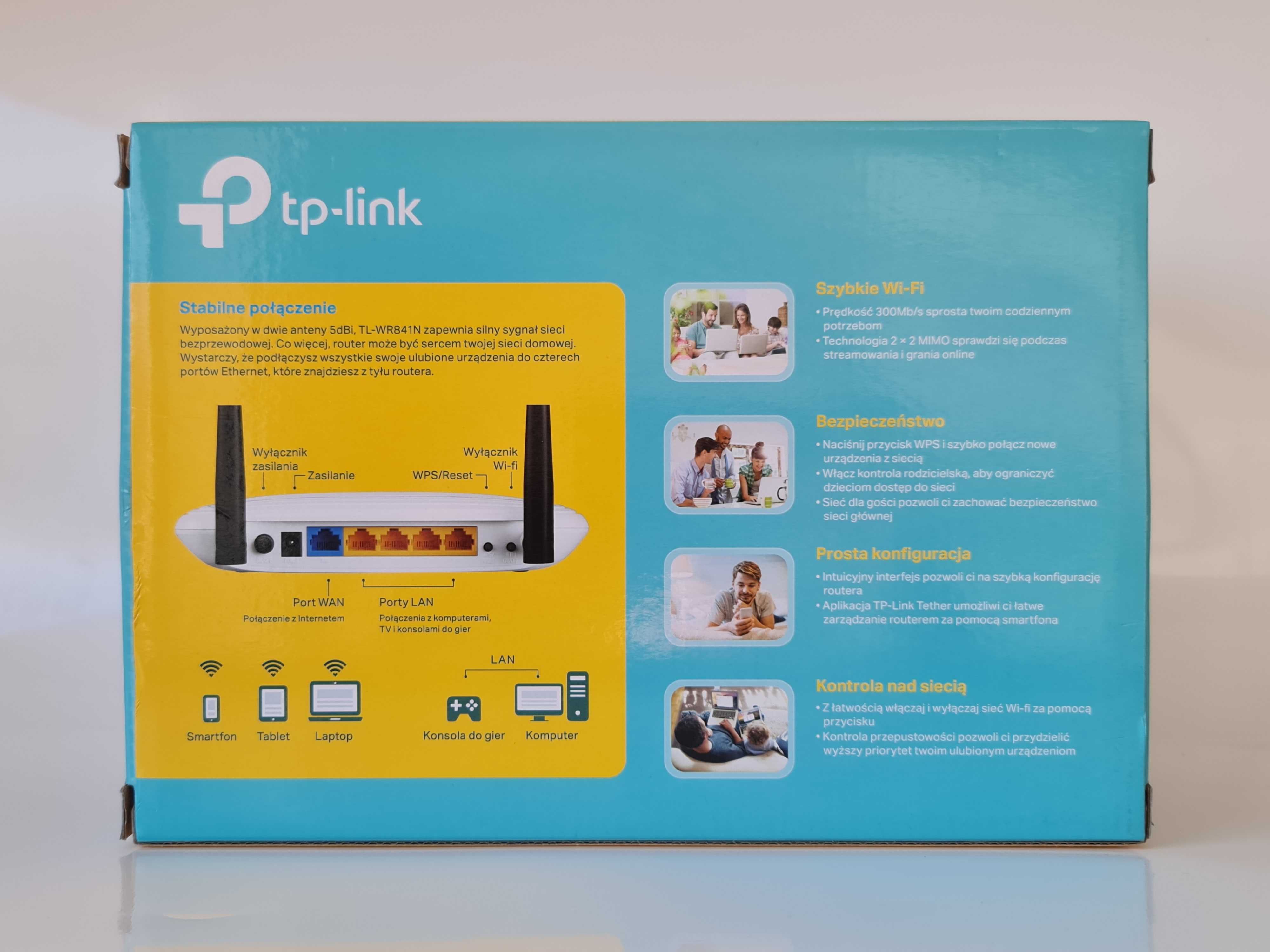 Router TP-Link TL-WR841N 300Mb/s b/g/n