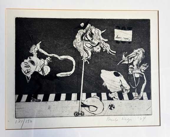 Serigrafia Paula Rego 1964 Gravura