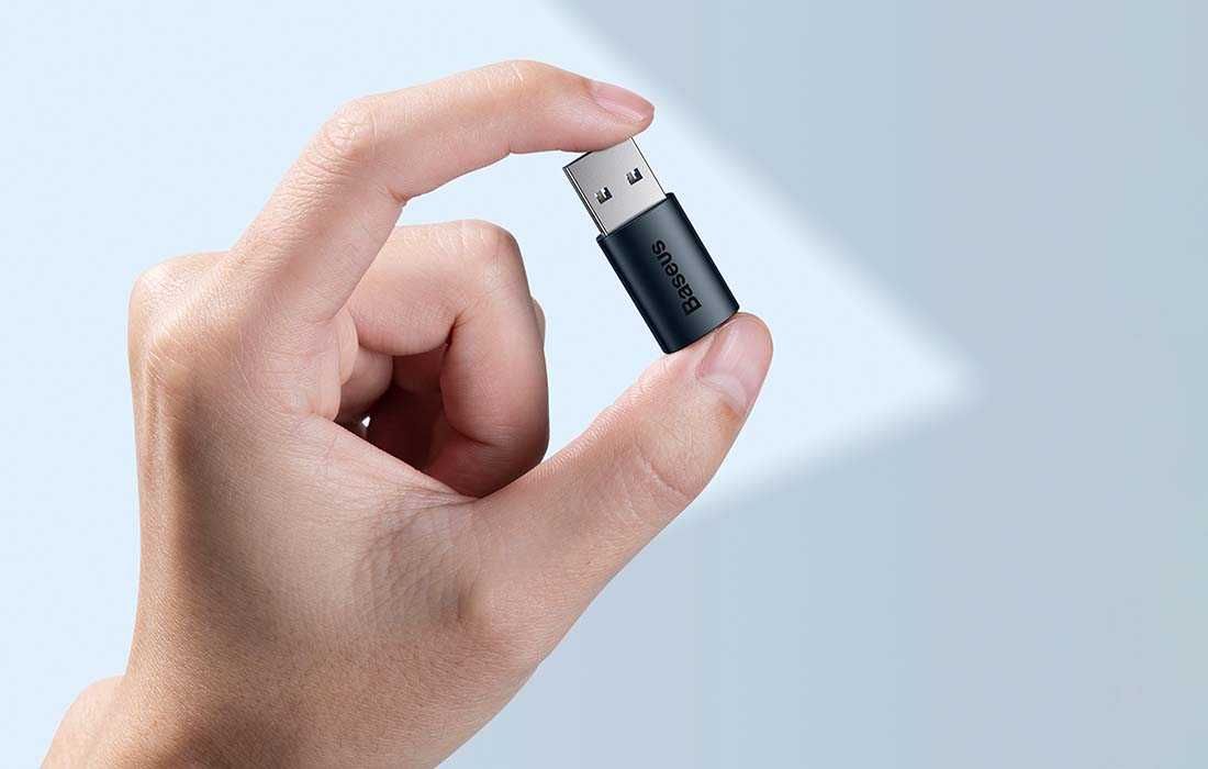 Baseus Ingenuity OTG Przejściów Adapter USB A - USB C USB3.1 Sklep Wwa