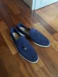 Mokasyny damskie 42 loro piana summer slip on