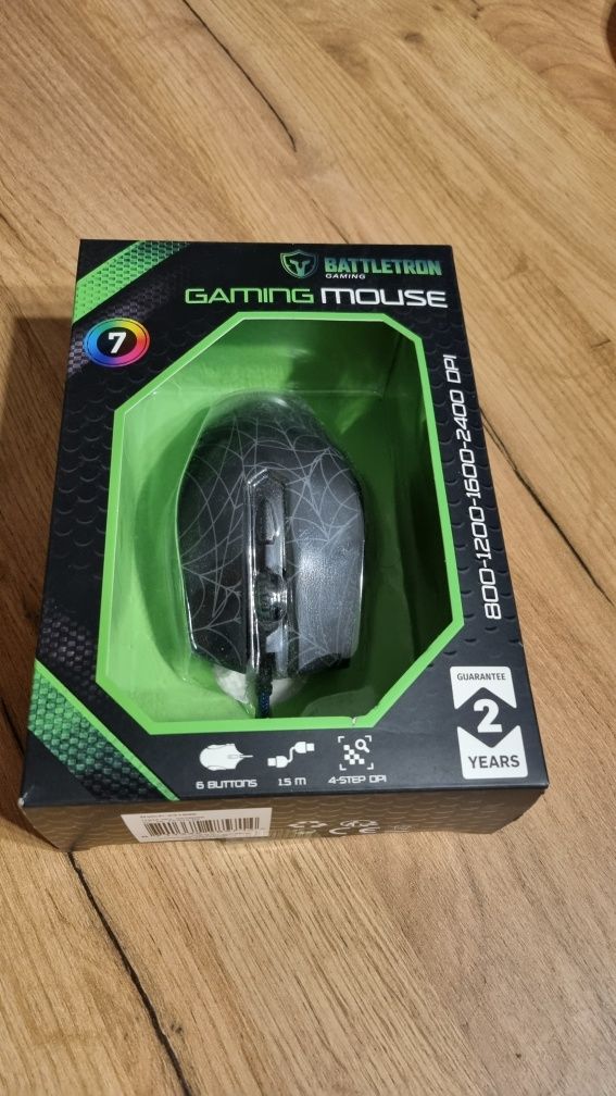 Myszka gamingowa optyczna Battletron Gaming Mouse sensor optyczny