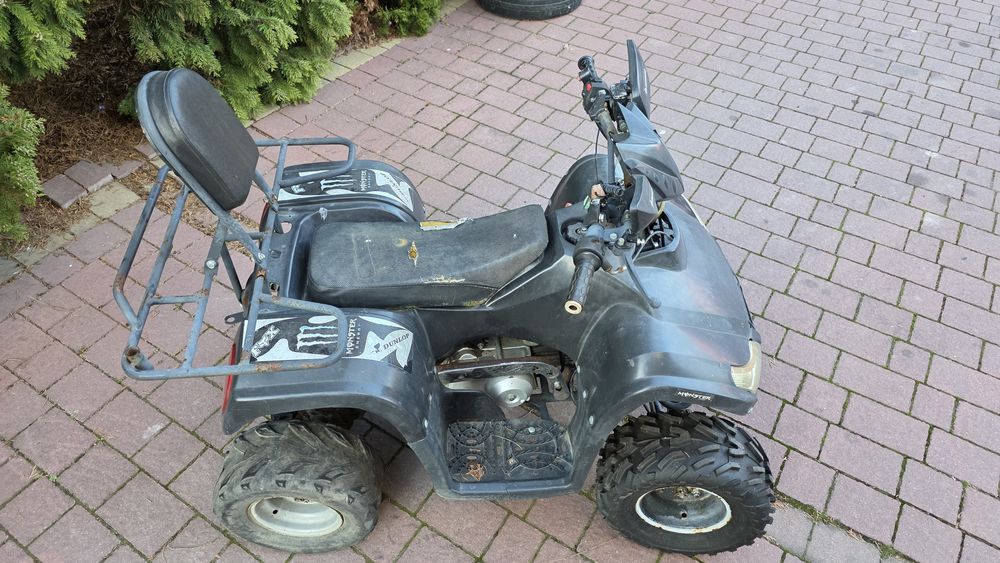 Quad 125 biegi 3 +1 wsteczny do naprawy bmw bombardier quad cross