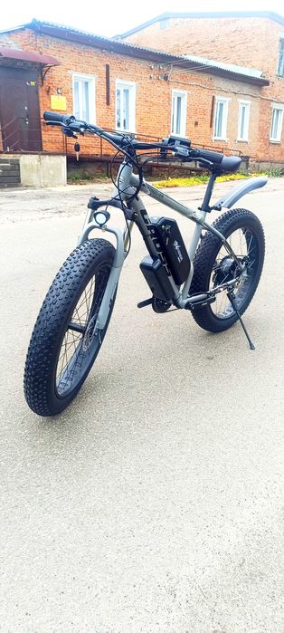 Мощный электрофетбайк 1200w,48v, 21ah.Доставка бесплатно!