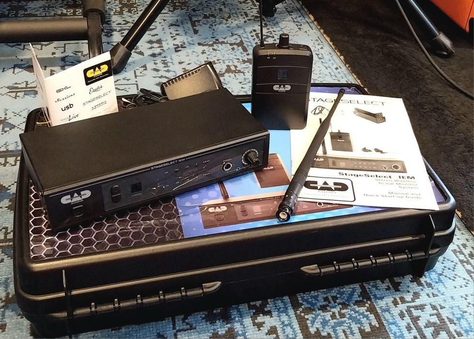 Sistema IEM CAD StageSelect (470–489 MHz)