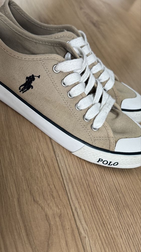 Ralph Lauren Polo trampki 37 Canvas Lining
