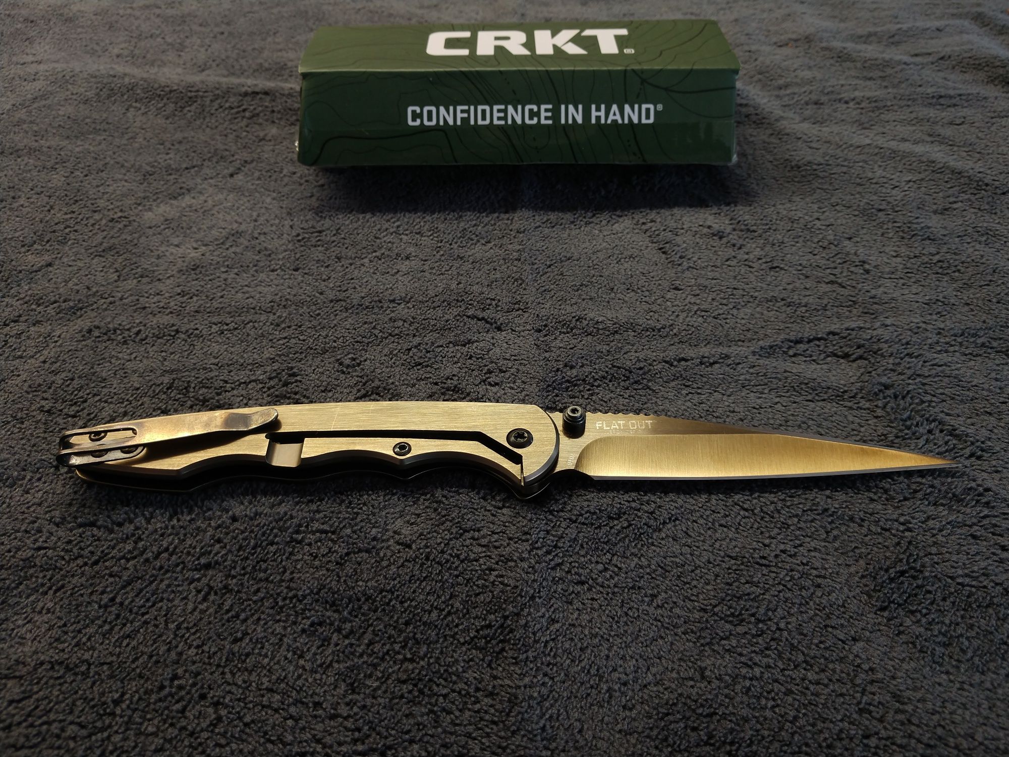 CRKT Outburst (Assisted) Gold Coating (Китай)