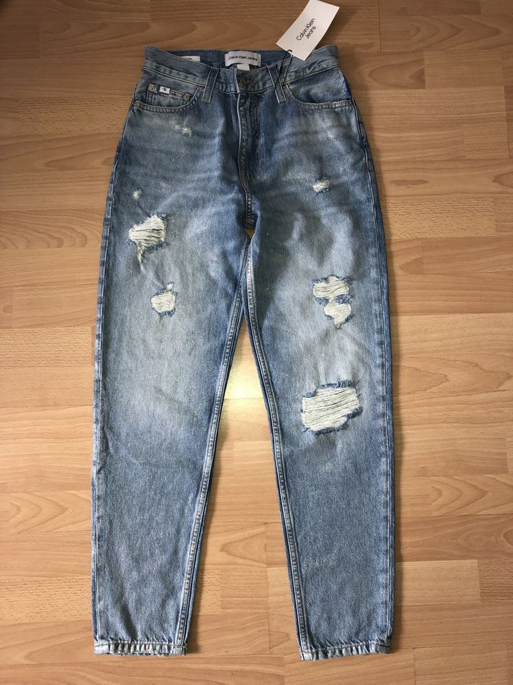 Spodnie jeansowe damskie Calvin Klein W26 S