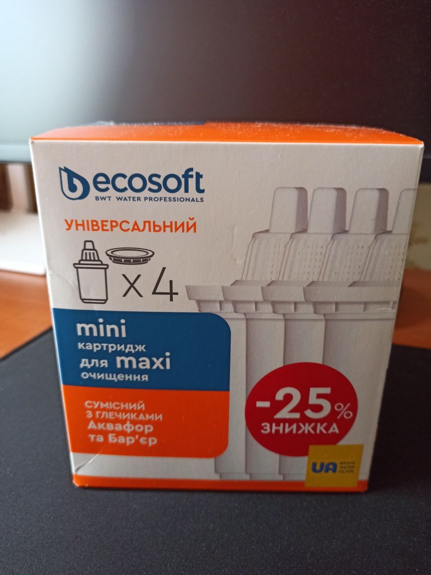 Картридж для фільтра глечика Ecosoft універсальний стандарт