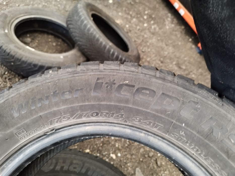 Ładne opony Hankook 175/70/R14 zima