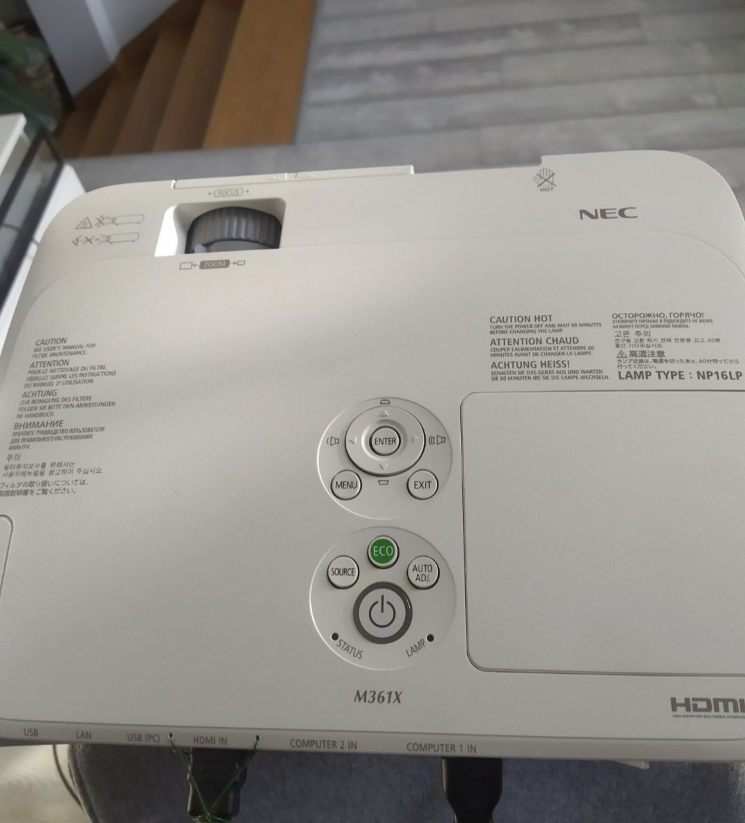 Projektor NEC M361X