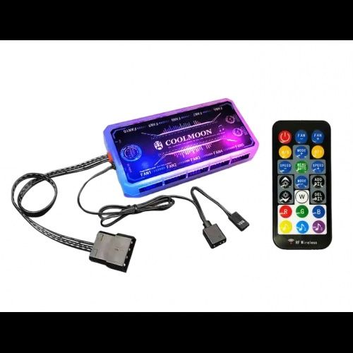 Argb хаб контролер кулерів з пультом керування