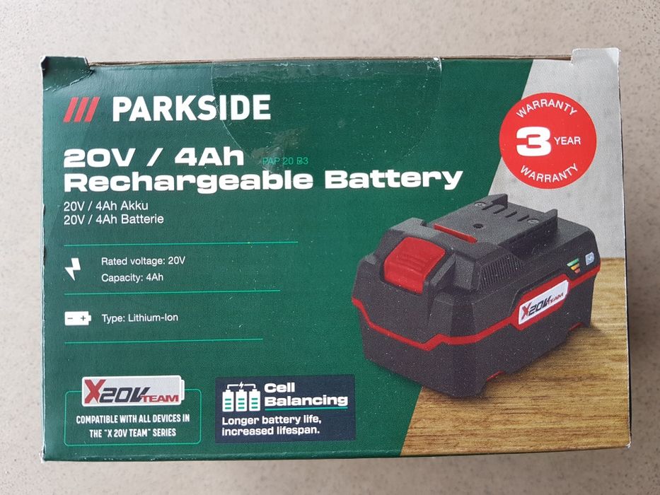 Akumulator parkside 4ah