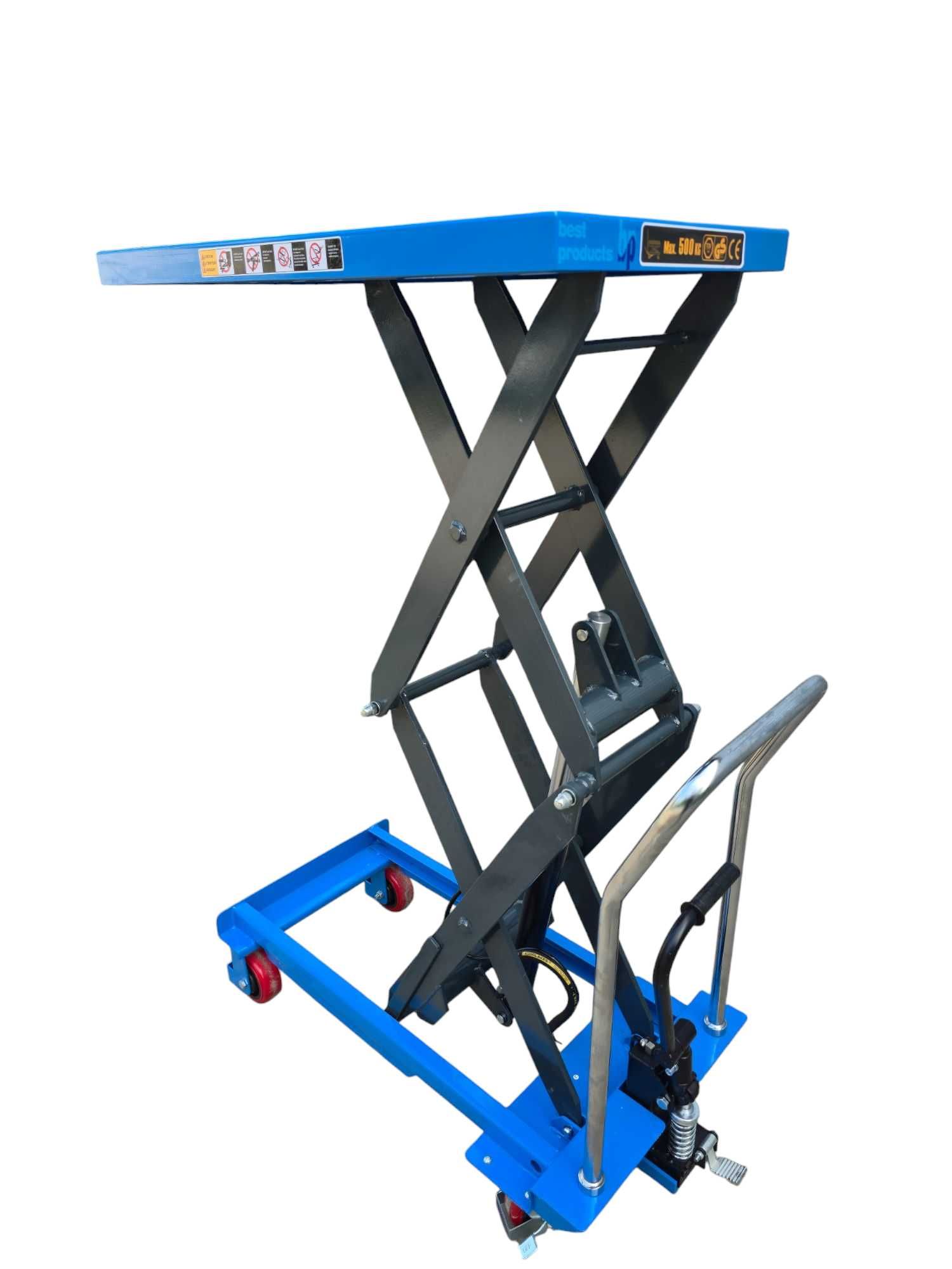 Nożycowy stół unoszący Bestlift SN08W hydrauliczny podnośnik do bateri