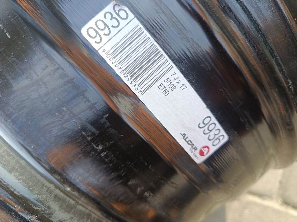 Felgi stalowe 17 Ford 5x108 z czujnikami