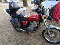 Suzuki GN 250 a trabalhar na perfeição