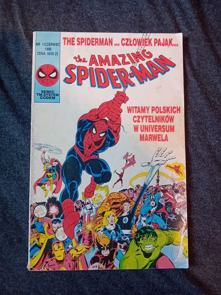 Komiks the amazing SPIDERMAN