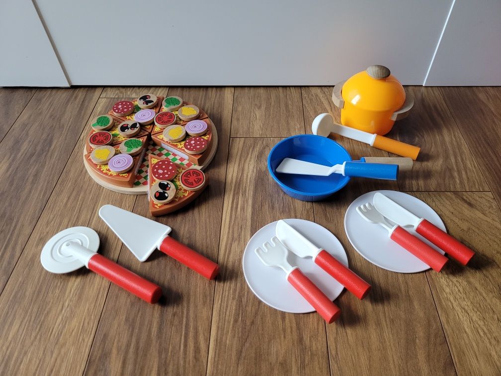 Zestaw  Playtive pizza i garnki