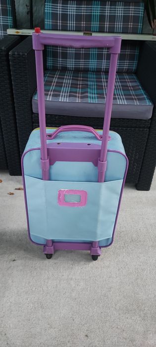 Валіза дитяча на колесах з ручкою телескопічною