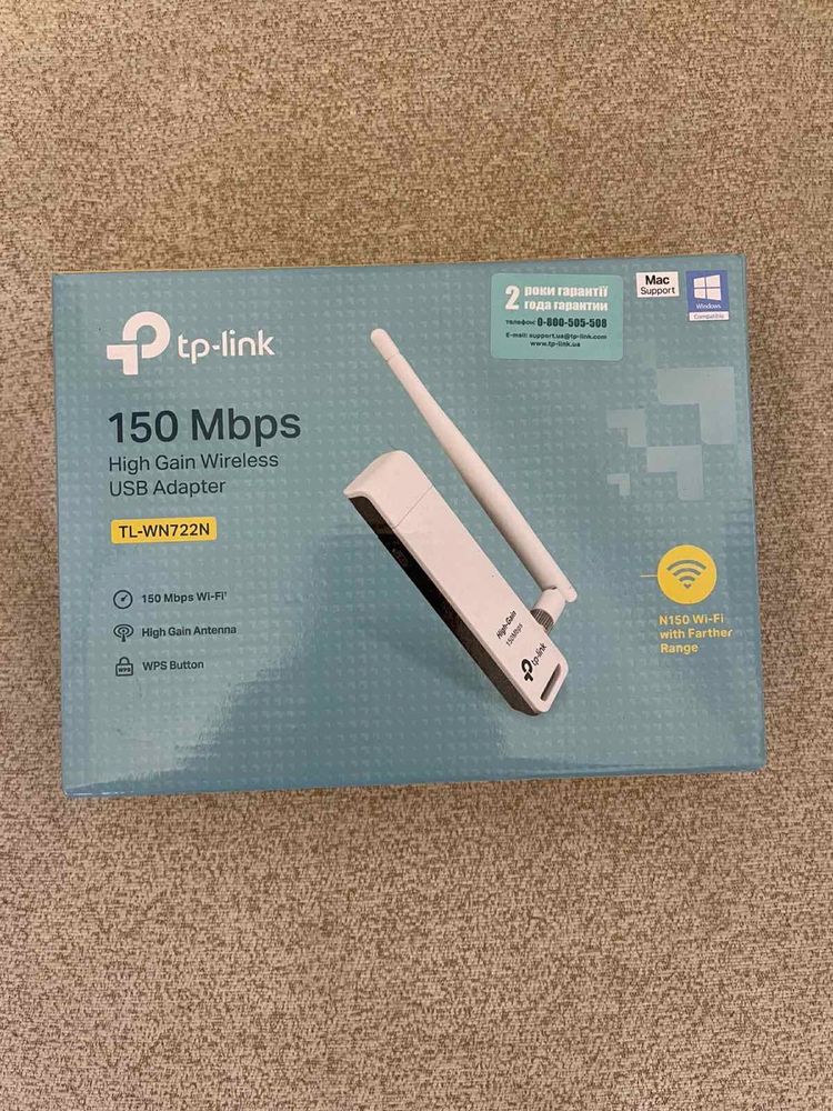 Wi-Fi адаптер TP-Link TL-WN722N