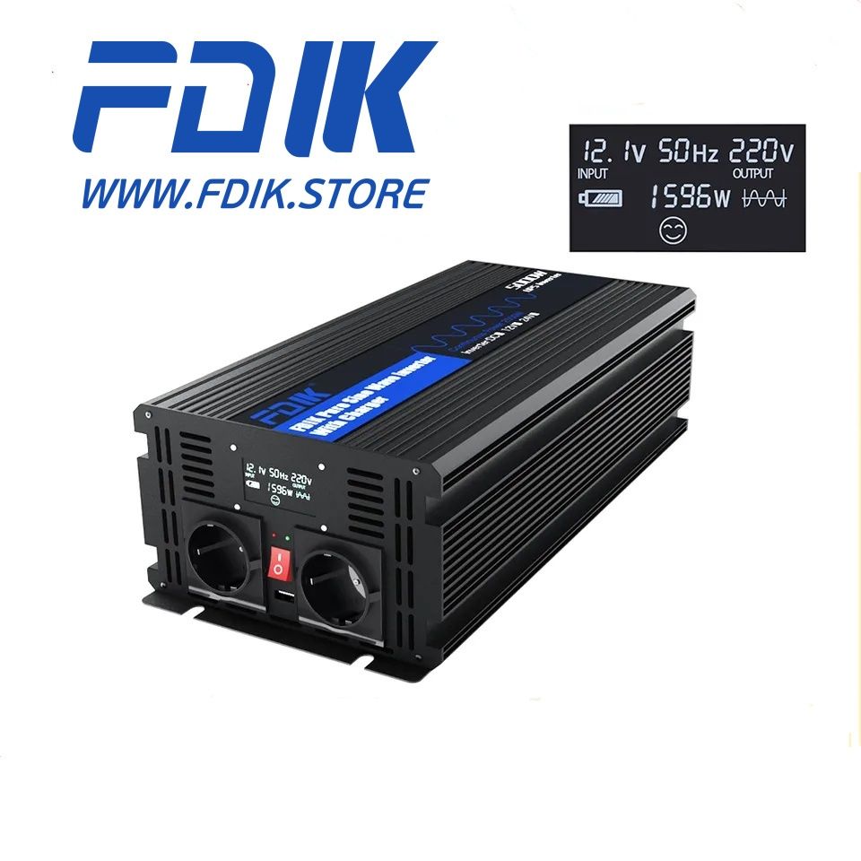 Інвертор FDIK 3000w UPS Правильна синусоїда