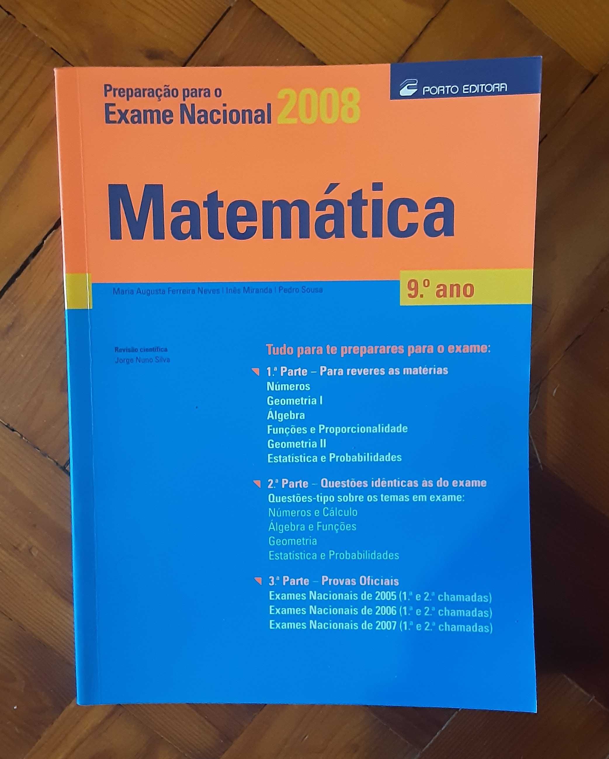 Livro Preparação para o Exame Nacional - Matemática - 9º Ano