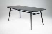 Stół dębowy czarny  Oak Black 1600