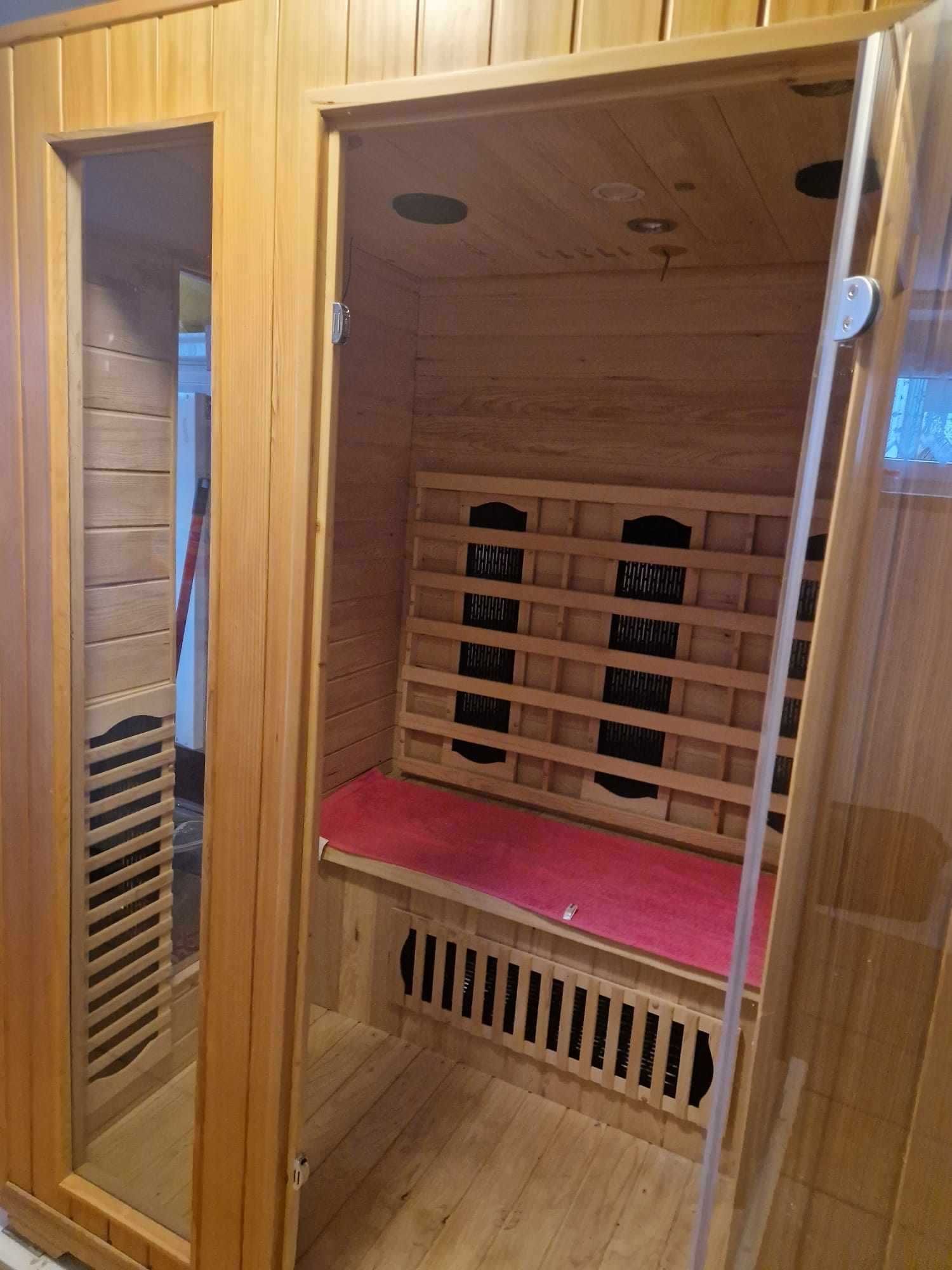 Sauna 3-osobowa infrared Na podczerwień - 150 cm / 120 cm