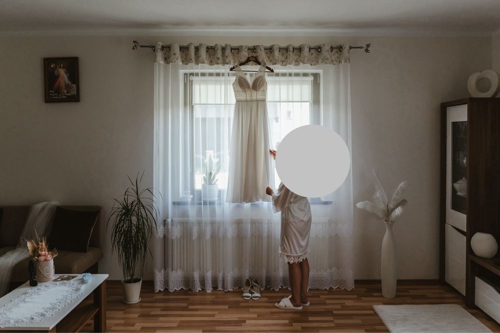 Suknia ślubna boho