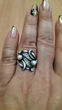 Серебряное кольцо. Размер 17.5