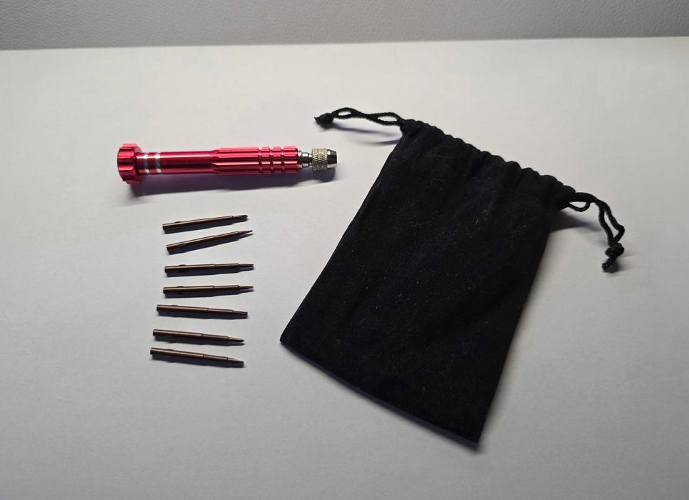 Набір викруток 7 в 1 для ноутбука, телефону, годинника + мішечок
