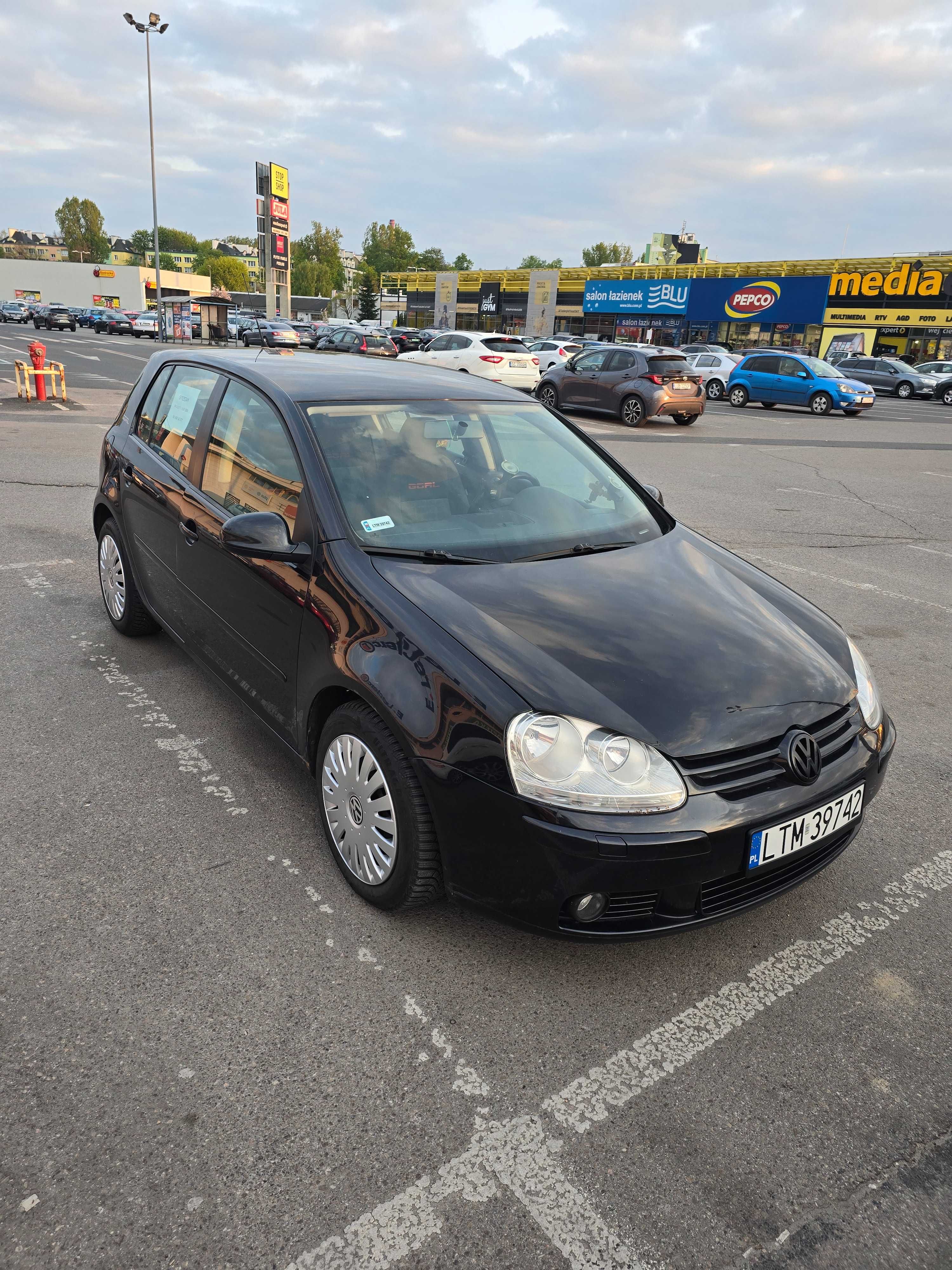 VW golf V 1,6Benz 2006 stan db