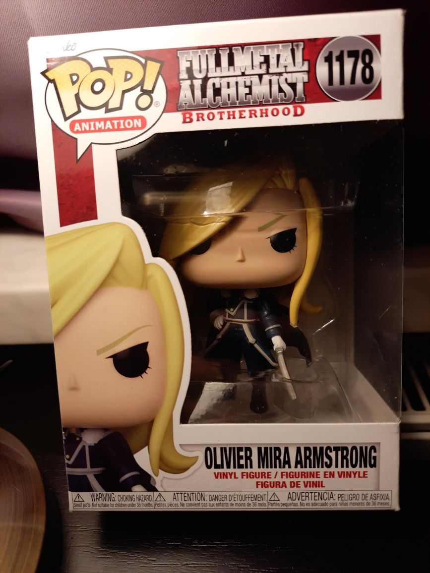 Figurka Funko Pop! Fullmetal Alchemist Olivier Armstrong 1178