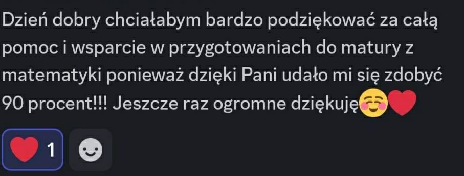 Korepetycje z matematyki, Stacjonarnie! MATURA 2026! Szkoła średnia!