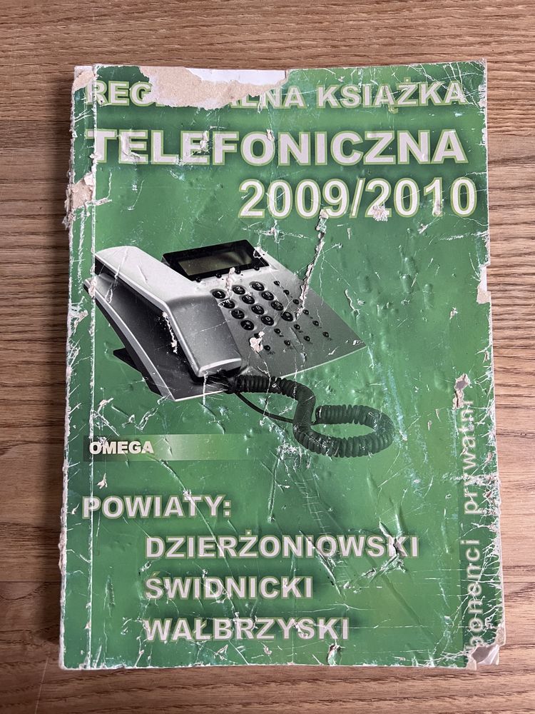 Ksiażka telefoniczna 2009/2010 Dolny Śląsk