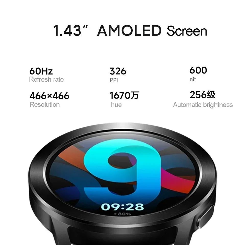 Нові смарт-годинники Xiaomi Watch S3, Global Version, NFC, дзвінки.