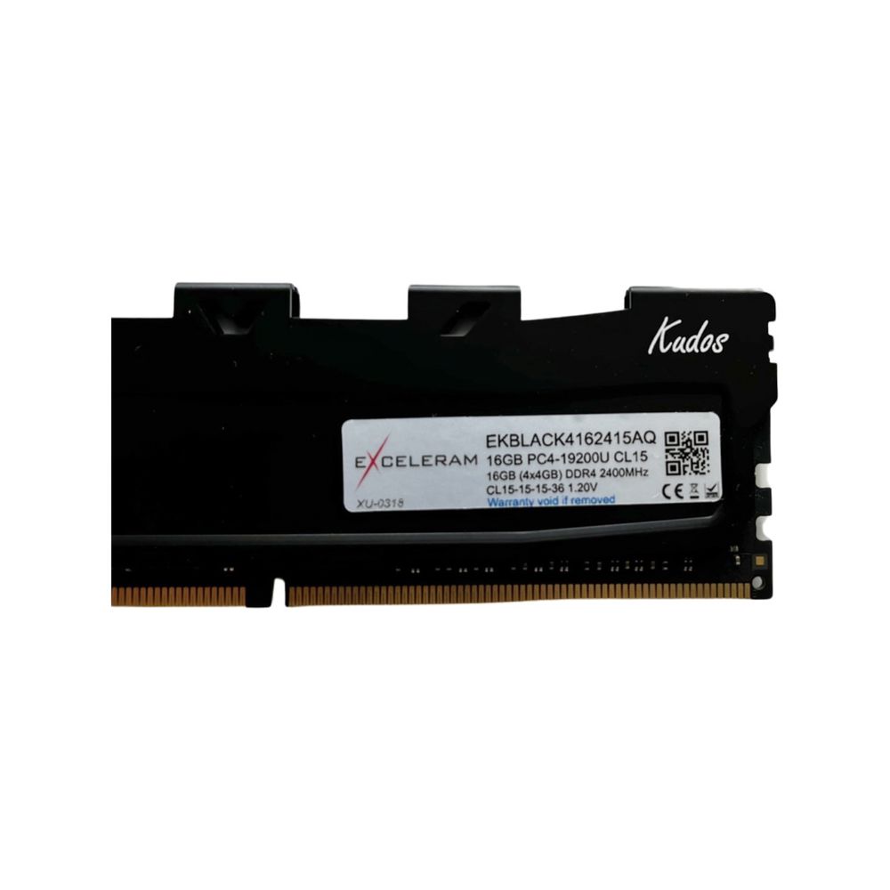 Оперативна пам'ять Exceleram 16 GB (4x4GB) DDR4 2400MHz
