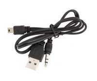 Kabel przejściówka AUX mini USB jack 3.5mm ** Video-Play Wejherowo
