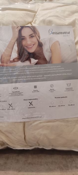 Sprzedam zestaw kołdra plus dwie poduszki