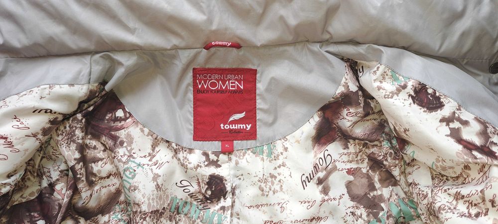 Зимняя женская куртка Towmy размер XL на рост +-180 см