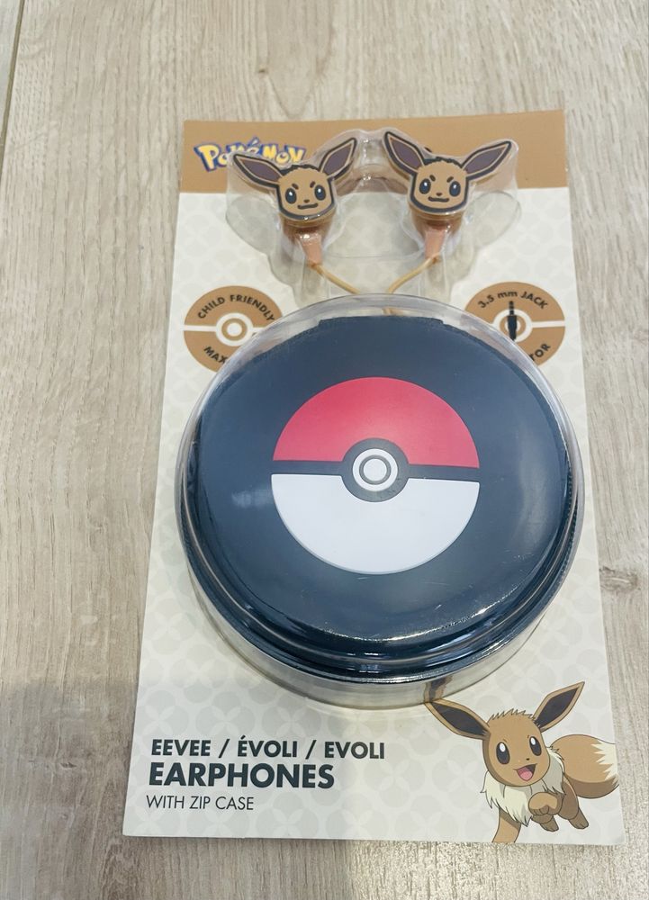 Słuchawki pokemon pocemon Eevee nowe