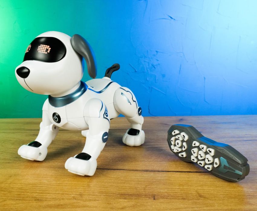 Робот собака,песик на радіокеруванні ,україн.мова