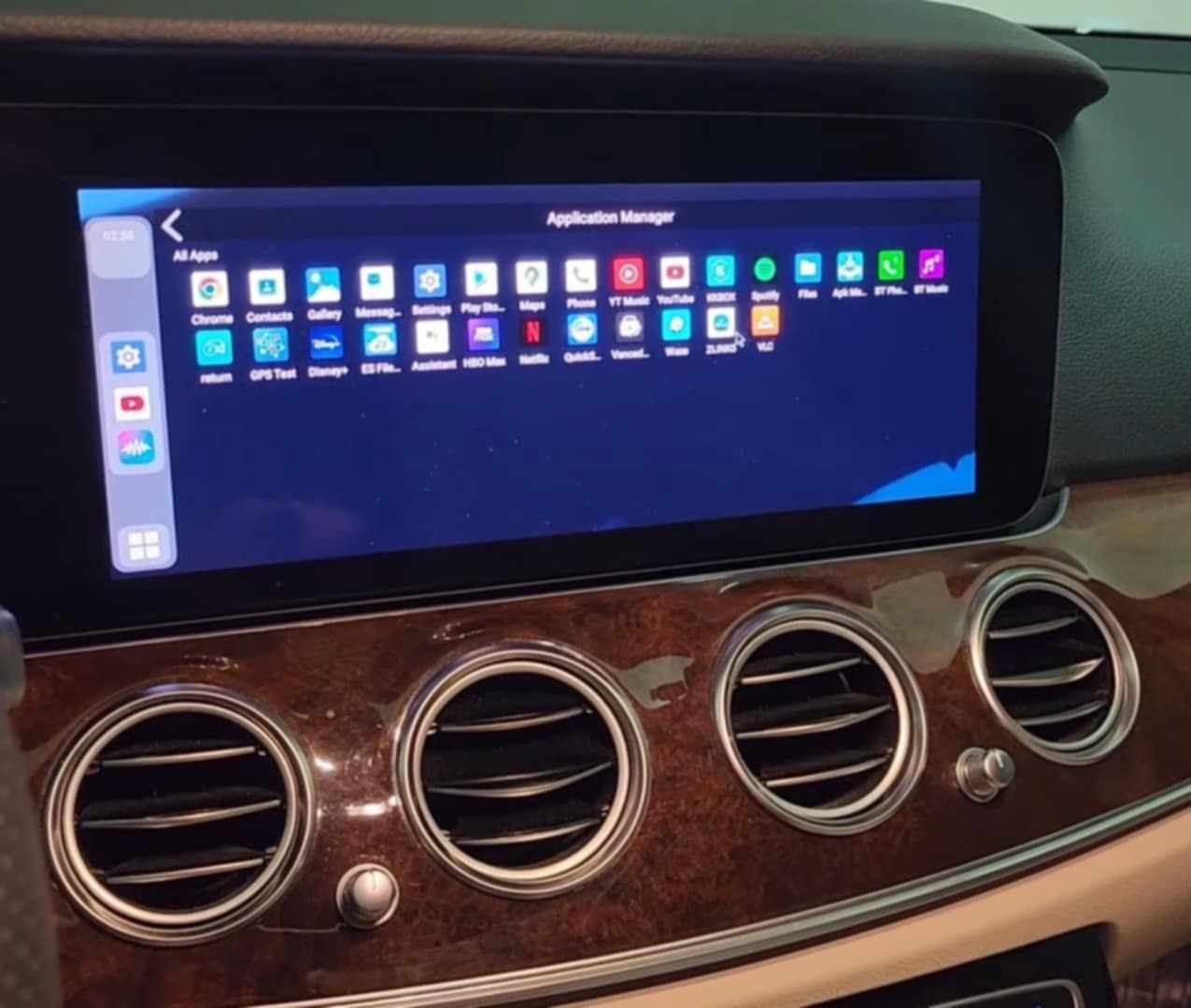 Sistema multimédia para Apple Carplay
